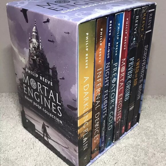 Mortal Engines Philip Reeve 8 Book Collection Box Set Scholastic Science Fiction - Picture 6 of 6